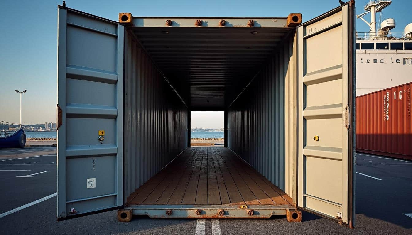 Illustration: Comprendre le rôle et les caractéristiques d’un conteneur maritime de 20 pieds