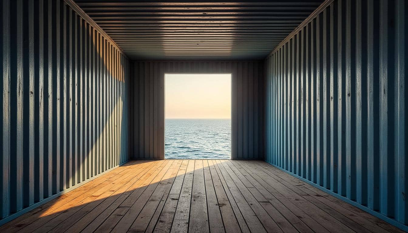 Dimension intérieure du conteneur 20 pieds : mesures et usages clés