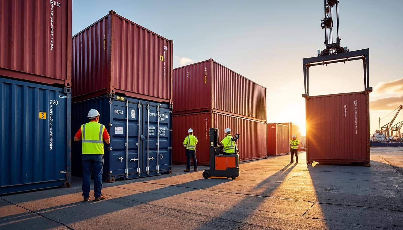 Illustration: Comprendre ce que désignent les tailles des conteneurs dans le transport maritime