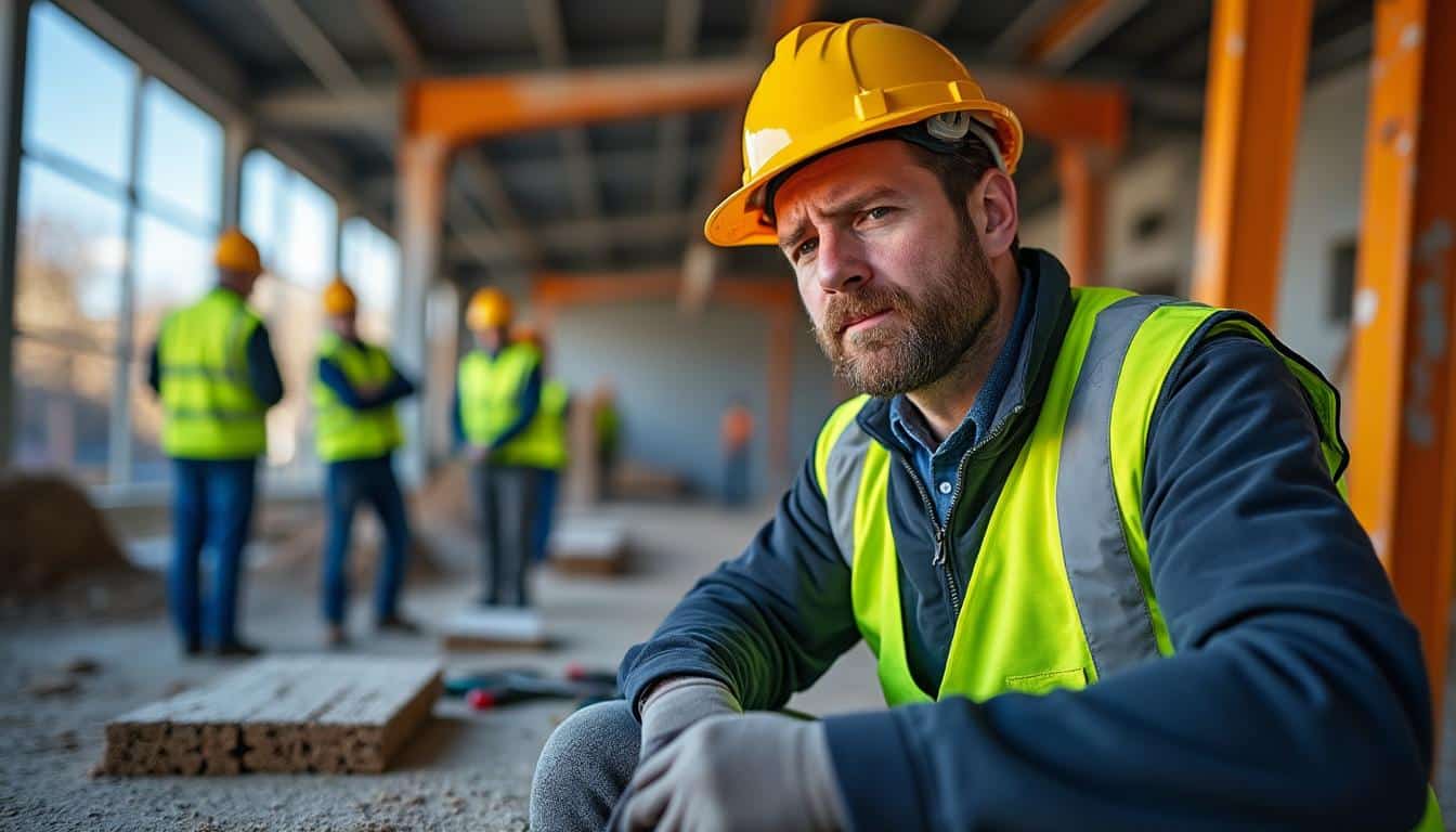 Illustration: Comprendre ce qu’est un accident de travail dans le secteur du BTP