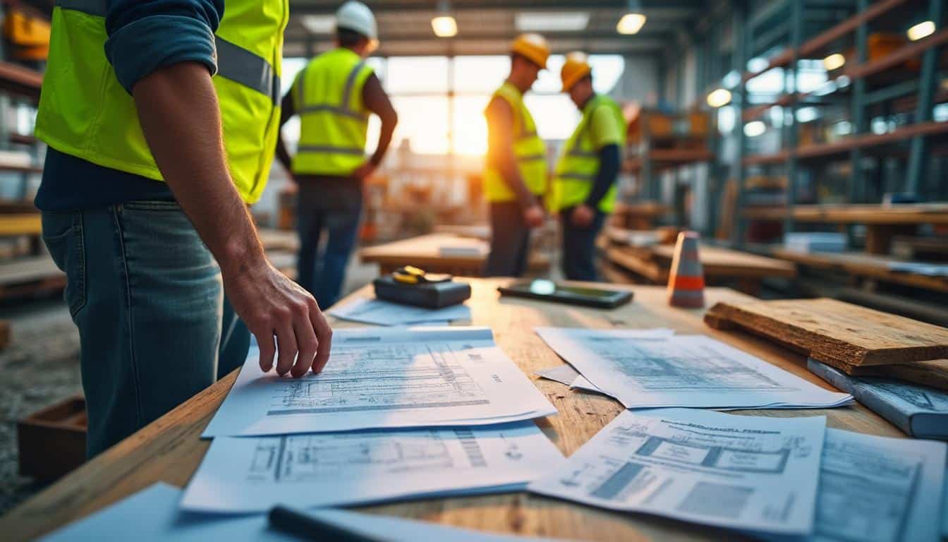 Illustration: Comprendre le rôle des documents indispensables sur un chantier BTP