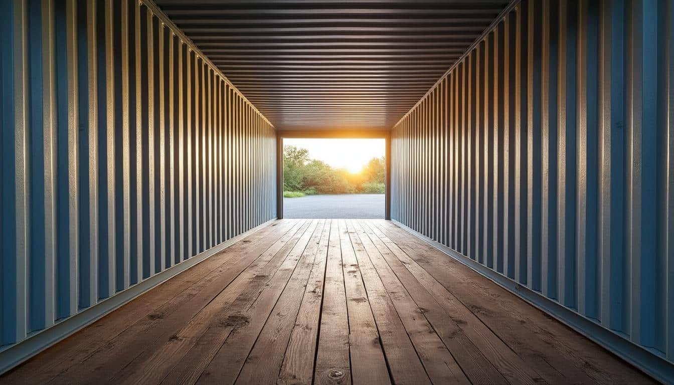 Illustration: Comprendre les dimensions intérieures classiques d’un container 20 pieds