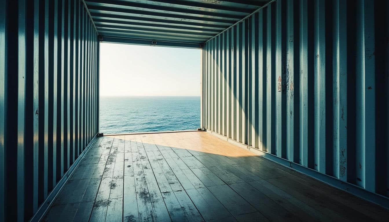 Dimensions intérieures du container 20 pieds : guide complet et précis