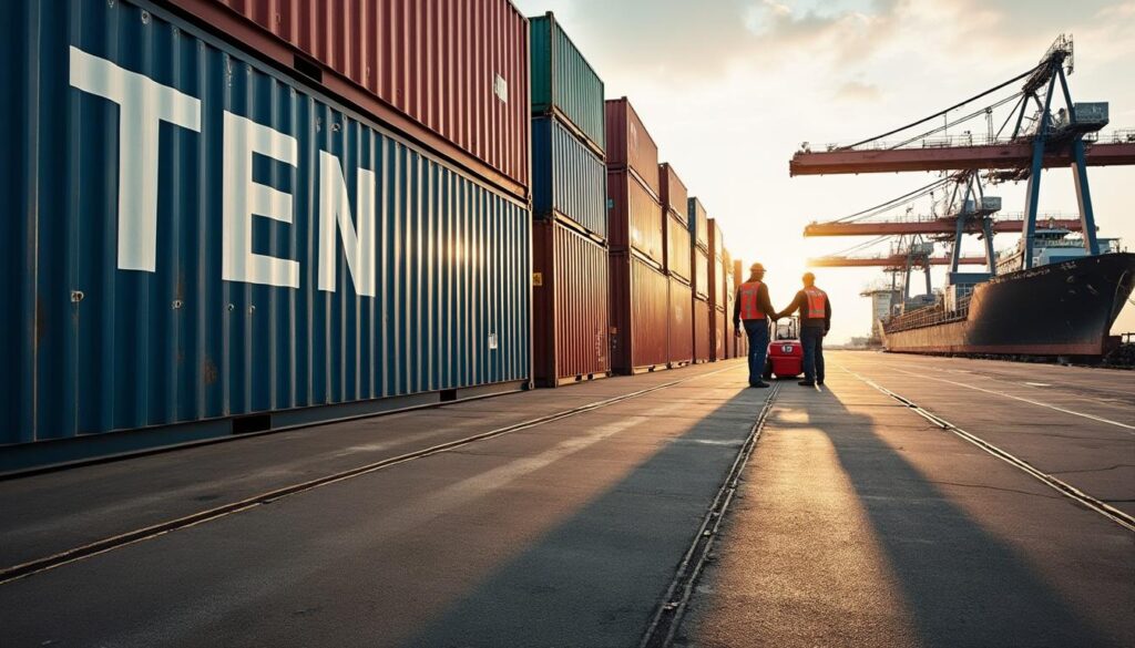 Comprendre le teu container : unité clé du transport maritime
