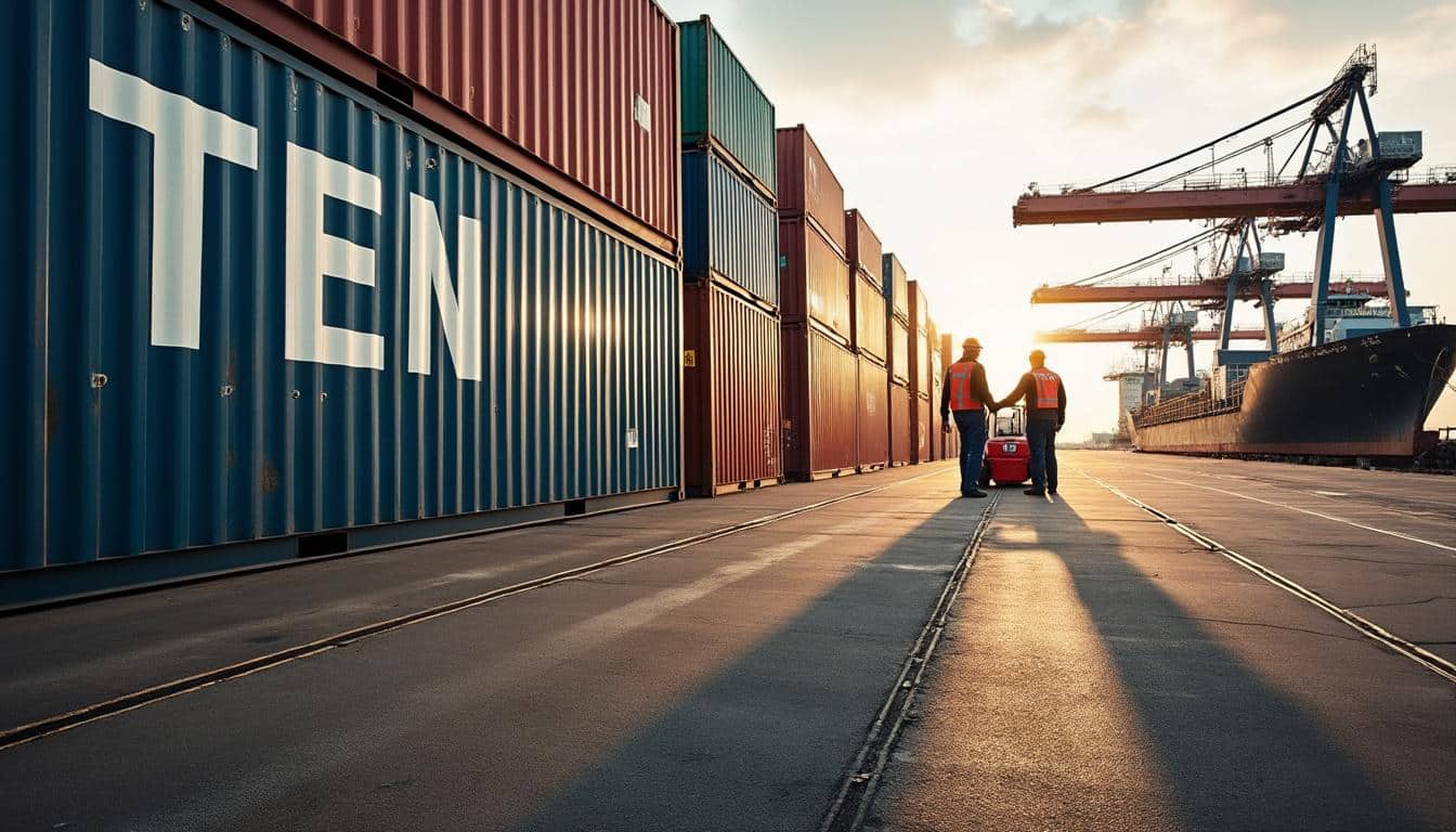 Comprendre le teu container : unité clé du transport maritime